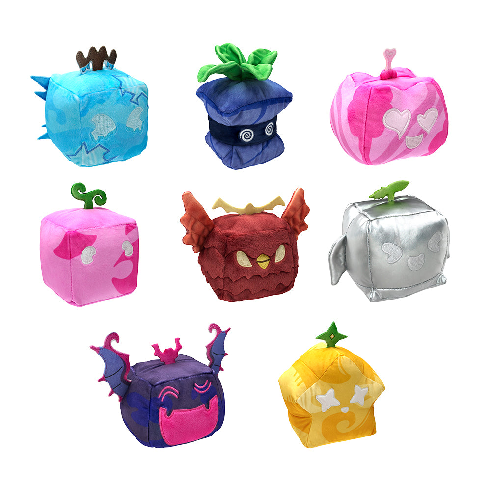  2 Pcs Blox Fruits Plush Toys, 8.5 inch The Shadow Ice