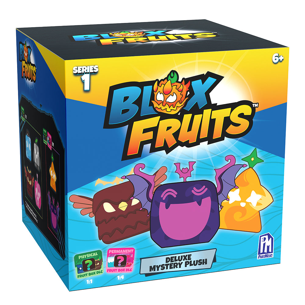 BLOX FRUITS Mystery Fruit Deluxe Plush (8" Medium Plush, Series 1