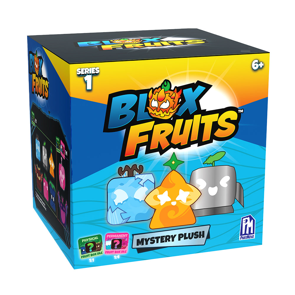 Blox Fruits ブロックスフルーツ Mystery Plush f2TB BLOX FRUITS - Mystery Fruit Collectible Plush 2-Pack (4